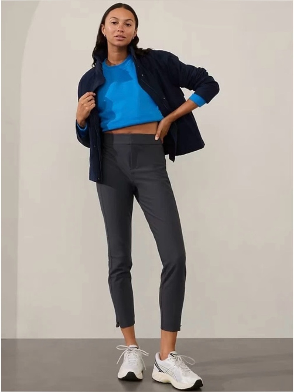 Athleta Black Stellar Legging Tight Pants